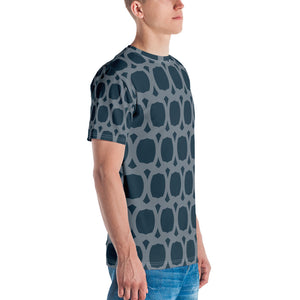 Dark  Geo All Over Print Men's T-shirt