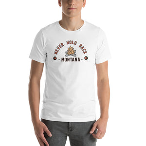 Montana Camp Fire Short-Sleeve Unisex T-Shirt