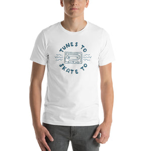 Tunes to Skate to Short-Sleeve Unisex T-Shirt