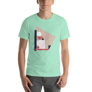 Abstract Short-Sleeve Unisex T-Shirt