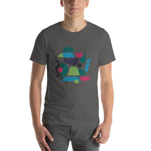 Abstract Print Short-Sleeve Unisex T-Shirt