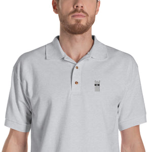 Llama Patrol Embroidered Polo Shirt