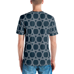 Dark  Geo All Over Print Men's T-shirt