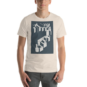 Abstract Short-Sleeve Unisex T-Shirt