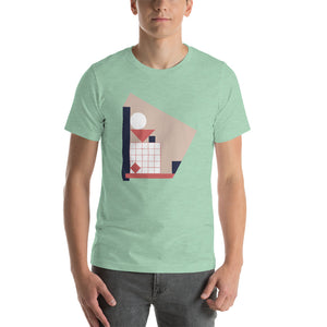 Abstract Short-Sleeve Unisex T-Shirt