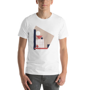 Abstract Short-Sleeve Unisex T-Shirt