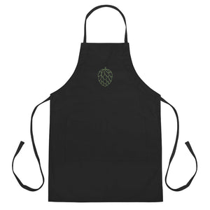 Beer Hop Embroidered Apron