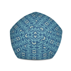 Geo Print Bean Bag Chair w/ filling