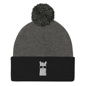 Llama Patrol Pom-Pom Beanie