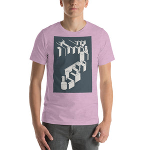 Abstract Short-Sleeve Unisex T-Shirt