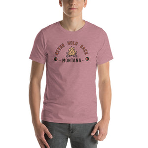 Montana Camp Fire Short-Sleeve Unisex T-Shirt