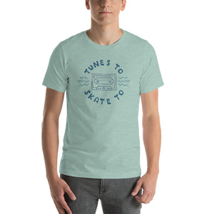 Tunes to Skate to Short-Sleeve Unisex T-Shirt