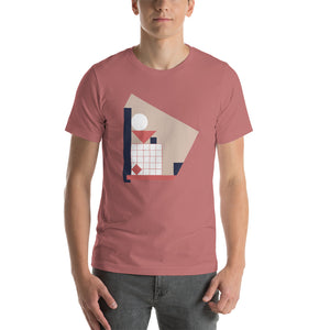 Abstract Short-Sleeve Unisex T-Shirt