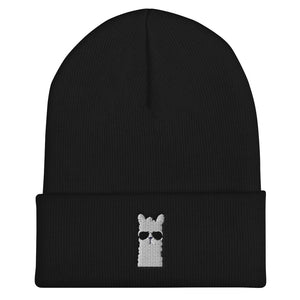 Llama Patrol Cuffed Beanie