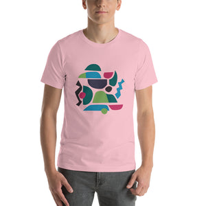 Abstract Print Short-Sleeve Unisex T-Shirt