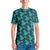 Teal Geo All Over Print Men's T-shirt