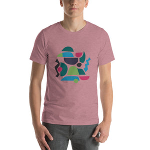 Abstract Print Short-Sleeve Unisex T-Shirt