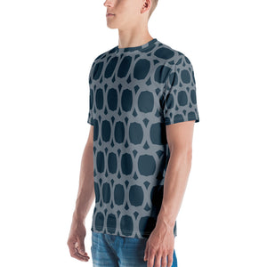 Dark  Geo All Over Print Men's T-shirt