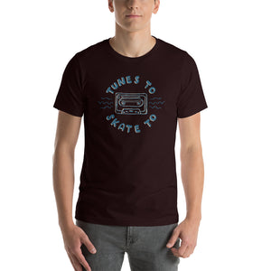 Tunes to Skate to Short-Sleeve Unisex T-Shirt