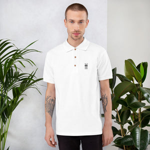 Llama Patrol Embroidered Polo Shirt