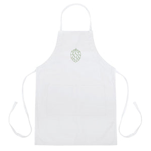 Beer Hop Embroidered Apron